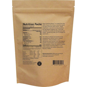 Raw Grass Fed Whey Protein Powder – Unflavored, Only 1 Ingredient: 100% Pure Grass-Fed Whey from Happy, Healthy Cows – Undenatured, Non-GMO, Hormone-Free, Gluten-Free, Made in USA, 12 OZ