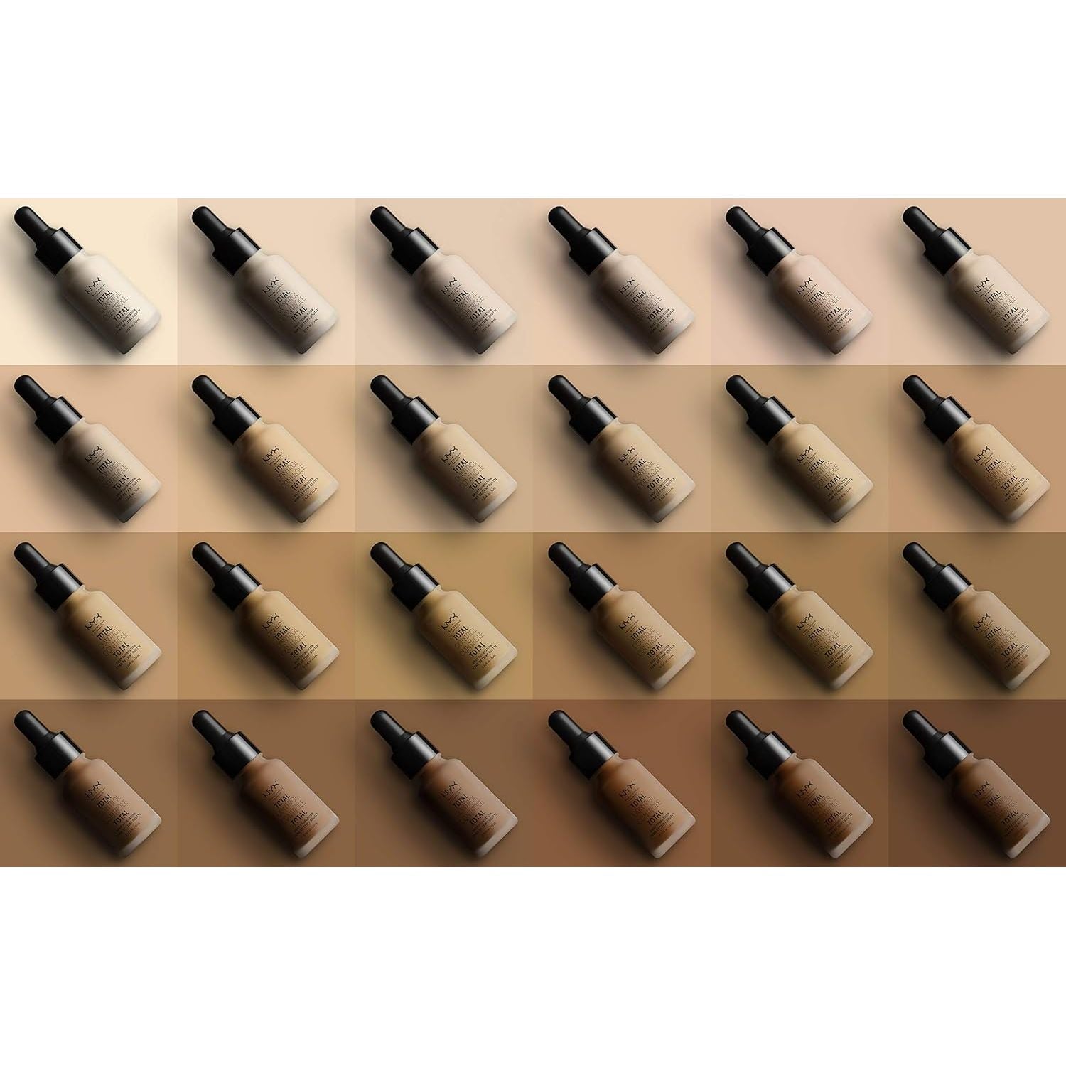 Buy now NYX PROFESSIONAL MAKEUP Total Control Drop Foundation - Deep Rich, With Neutral Undertones at indiglob india