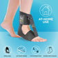 BraceAbility Foot Drop Brace - Ankle Orthosis Sock for Toe Walking in Big Kids, Teens, Adults; Supports Charcot Marie Tooth, Peroneal Nerve Injury, Stroke, Muscle Dystrophy Pain Relief in Bed (L/XL)