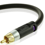 Buy now Mediabridge ULTRA Series Subwoofer Cable (15 Feet) - Dual Shielded with Gold Plated RCA to RCA Connectors - Black at indiglob india