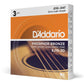 Buy now D'Addario Acoustic Guitar Strings, Phosphor Bronze, EJ42, Resophonic Medium Gauge 16-56, 6-String Set, Pack of 1 at indiglob india