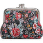 Cute Floral Buckle Coin Purses Vintage Pouch Kiss-lock Change Purse Wallets…