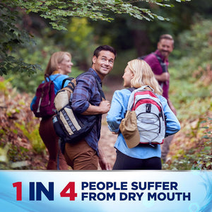 biotène Oral Rinse Mouthwash for Dry Mouth, Breath Freshener and Dry Mouth Treatment, Fresh Mint - 33.8 fl oz