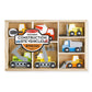 Buy now Melissa & Doug Wooden Construction Site Vehicles with Wooden Storage Tray (8 pcs) at indiglob india