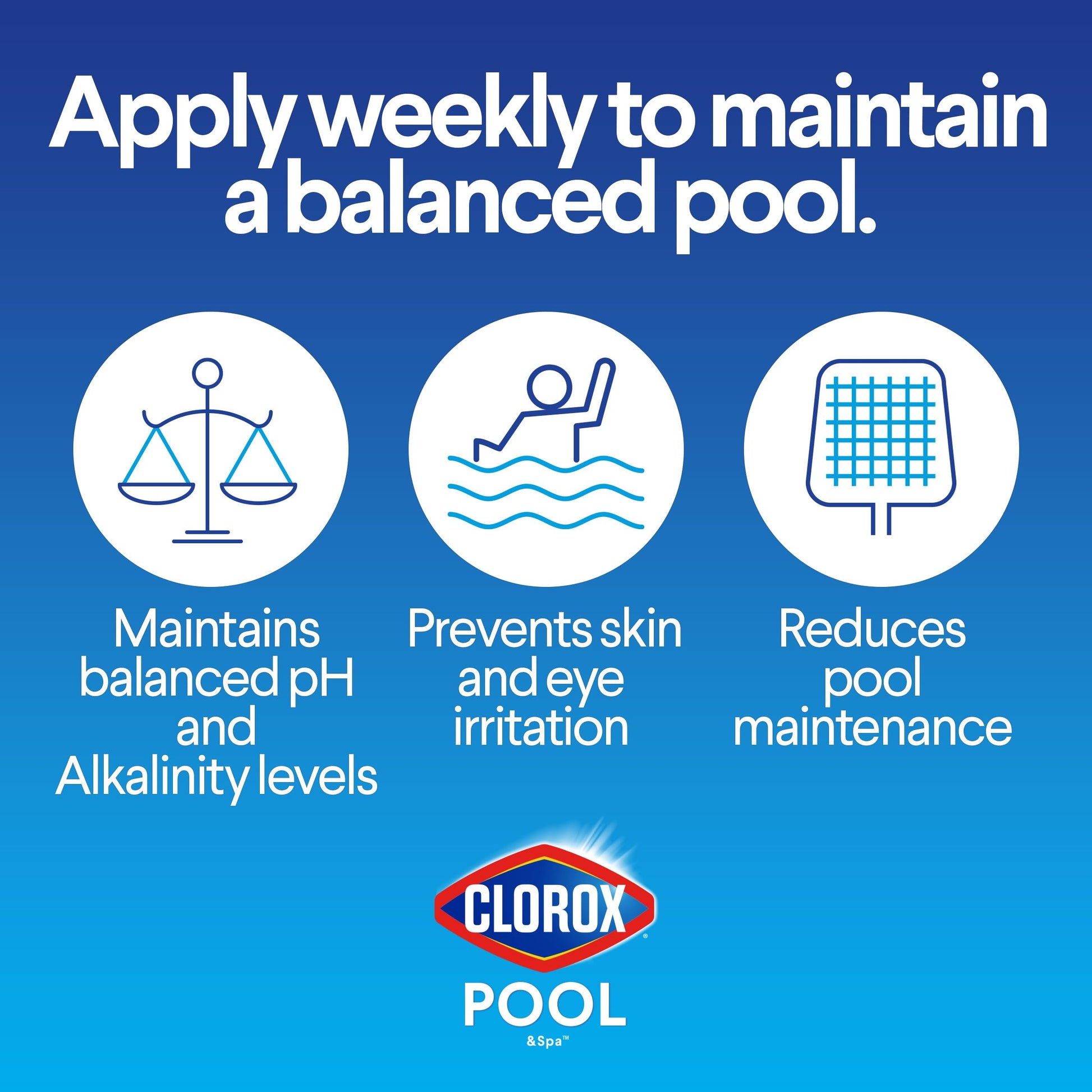 Buy now Clorox?? Pool&Spaƒ?› Swimming Pool 2-in-1 Perfect Balance, Maintains Balanced pH and Alkalinity Levels, 8LB (Pack of 1) at indiglob india