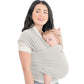 Buy now KeaBabies Baby Wrap Carrier - All in 1 Original Baby Carrier Newborn to Toddler Sling, Easy to Wear, Hands Free Bonding, Lightweight, Breathable Infant Wraps (Classic Gray) One Size (Pack of 1) Rhino Gray at indiglob india