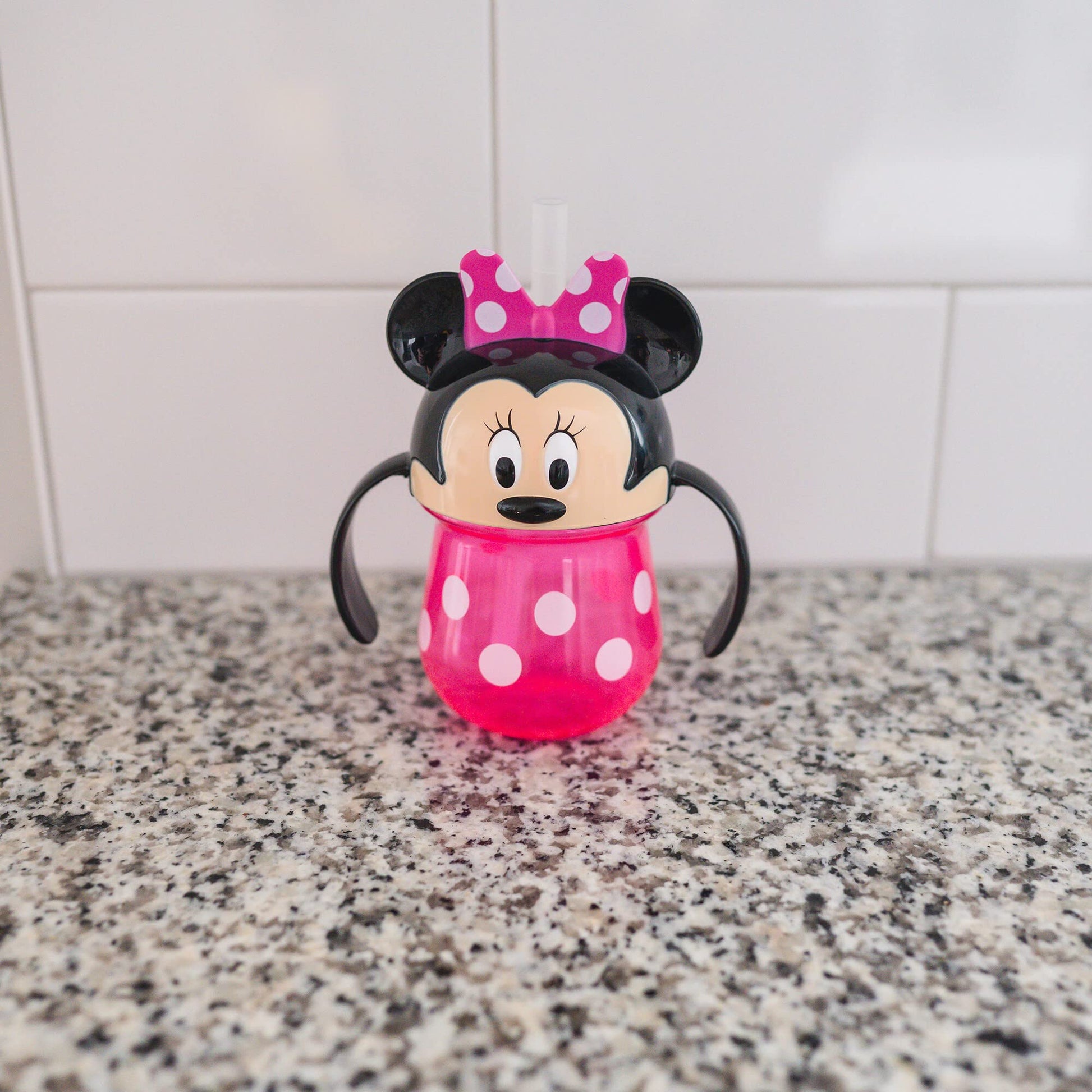 Buy now The First Years Disney Minnie Mouse Trainer Straw Cup - Disney Toddler Cups with Straw - 9 Months and Up - 7 Oz at indiglob india
