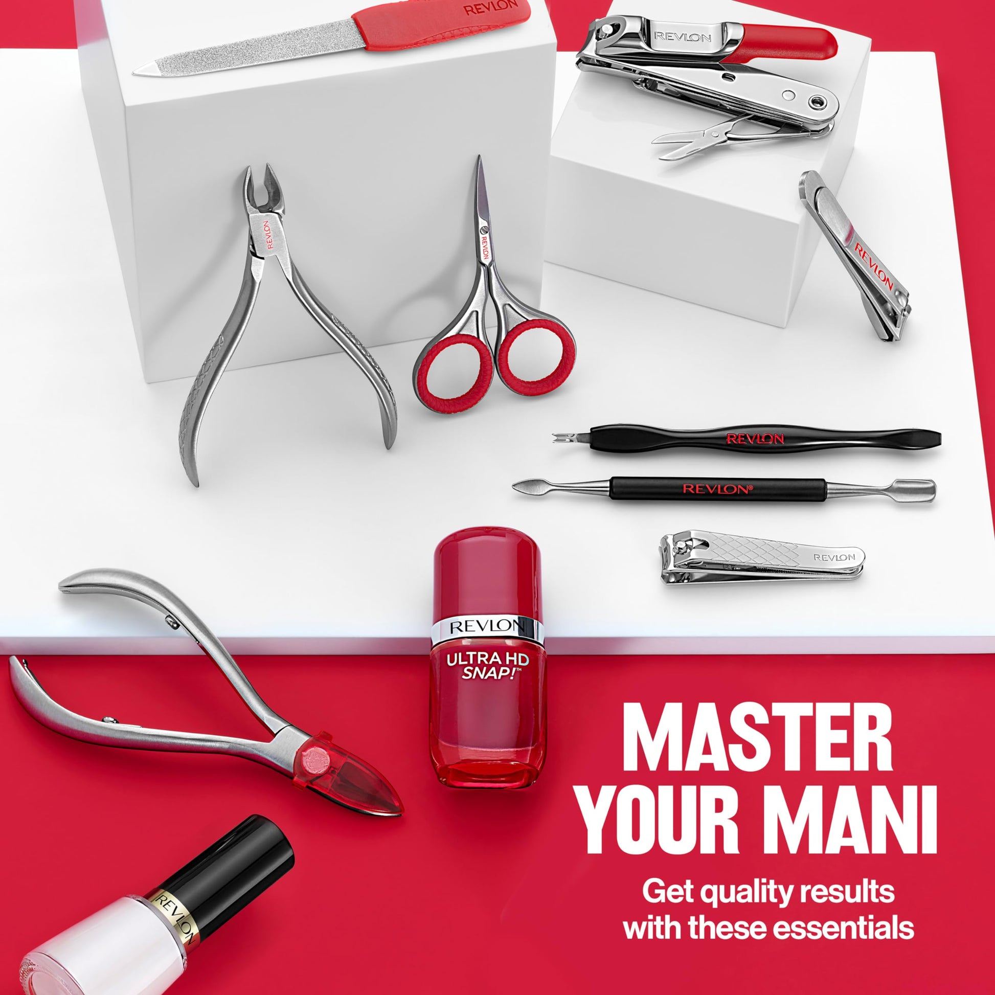 Buy now Revlon Full Jaw Cuticle Nipper, Manicure Tool for Nail Care, Made with Stainless Steel, High Precision Blade, Easy to Squeeze Spring, 1 Count at indiglob india