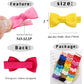 CÉLLOT Baby Hair Clips 50 Pieces 25 Colors in Pairs Baby Girls Fully Lined Bows Hair Pins Tiny 2" Hair Bows Alligator Clips for Girls Infants Toddlers