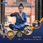 Buy now Tibetan Singing Bowl Set 4.2 inch with Holy Buddhist Mantra and Sacred Third Eye Symbol from Nepal~ Antique design suitable for Yoga, Meditation, Sound Healing & Chakra Balancing~ (4.2 Third EYE) at indiglob india