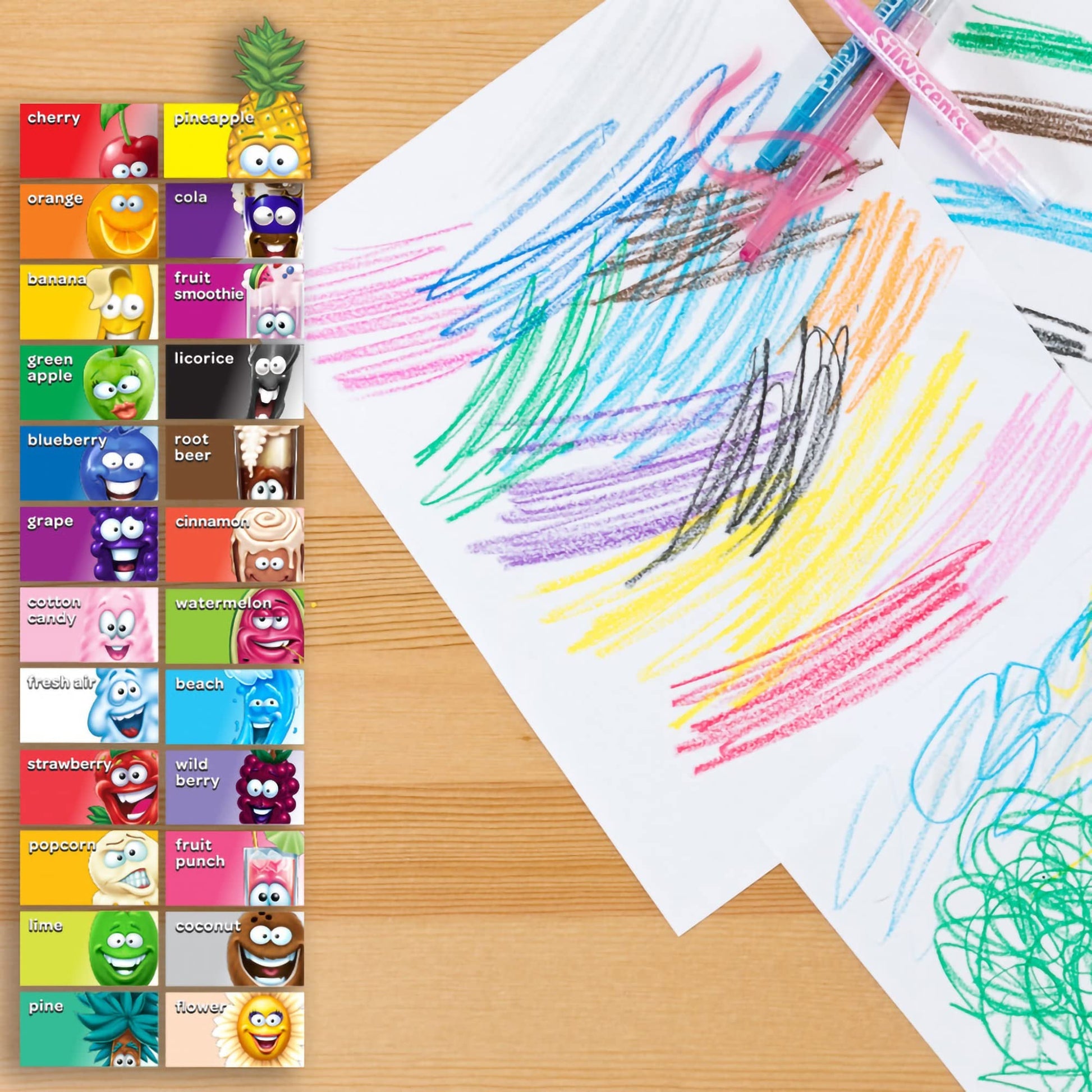 Buy now Crayola Silly Scents Twistables Crayons, Sweet Scented Crayons, 24 Count at indiglob india