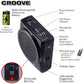 Croove Rechargeable Voice Amplifier, with Waist/Neck Band and Belt Clip, 20 Watts. Very Comfortable Headset