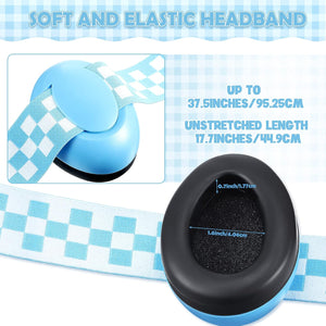 TOODOO Baby Ear Protection Noise Cancelling Ear Muffs Toddler Headphone with Adjustable Elastic Headband for Baby 3-36 Month