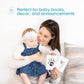 Buy now Pearhead Newborn Baby Handprint and Footprint Kit - No Mess Clean-Touch Ink Pad With Impression Cards, Safe for Skin, Perfect Keepsake for Family, Acid-Free, Black at indiglob india