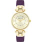 Anne Klein Women's Leather Strap Watch