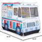 Buy now Melissa & Doug Fabric Double-Sided Food Truck Play Tent - Ice Cream and BBQ Role Play Toy Food Truck Tent, for Kids Ages 3+ at indiglob india