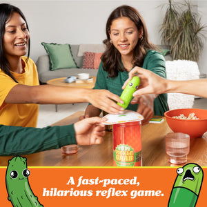 Buy now Exploding Kittens Presents, Pickle Grab - A Speed Grabbing Card Game - 2-6 Players - 15 Minutes to Play - Family Game Night - Fun for Kids, Teens, Adults, and Families at indiglob india