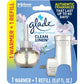 Glade PlugIns Refills Air Freshener Starter Kit, Hawaiian Breeze, Scented and Essential Oils for Home and Bathroom, 0.67 Fl Oz, 1 Warmer + 1 Refill