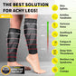 BLITZU Calf Compression Sleeve for Men & Women Footless Compression Socks Support Runners Leg Sleeve Shin Splints Pain Relief