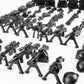 Buy now 83 Pcs Toy Soldiers Figures US Army Battle Toy Set - Weapons Pack Military Weapon Battle Building Blocks Compatible with Major Brand, 3 Years Old and up at indiglob india