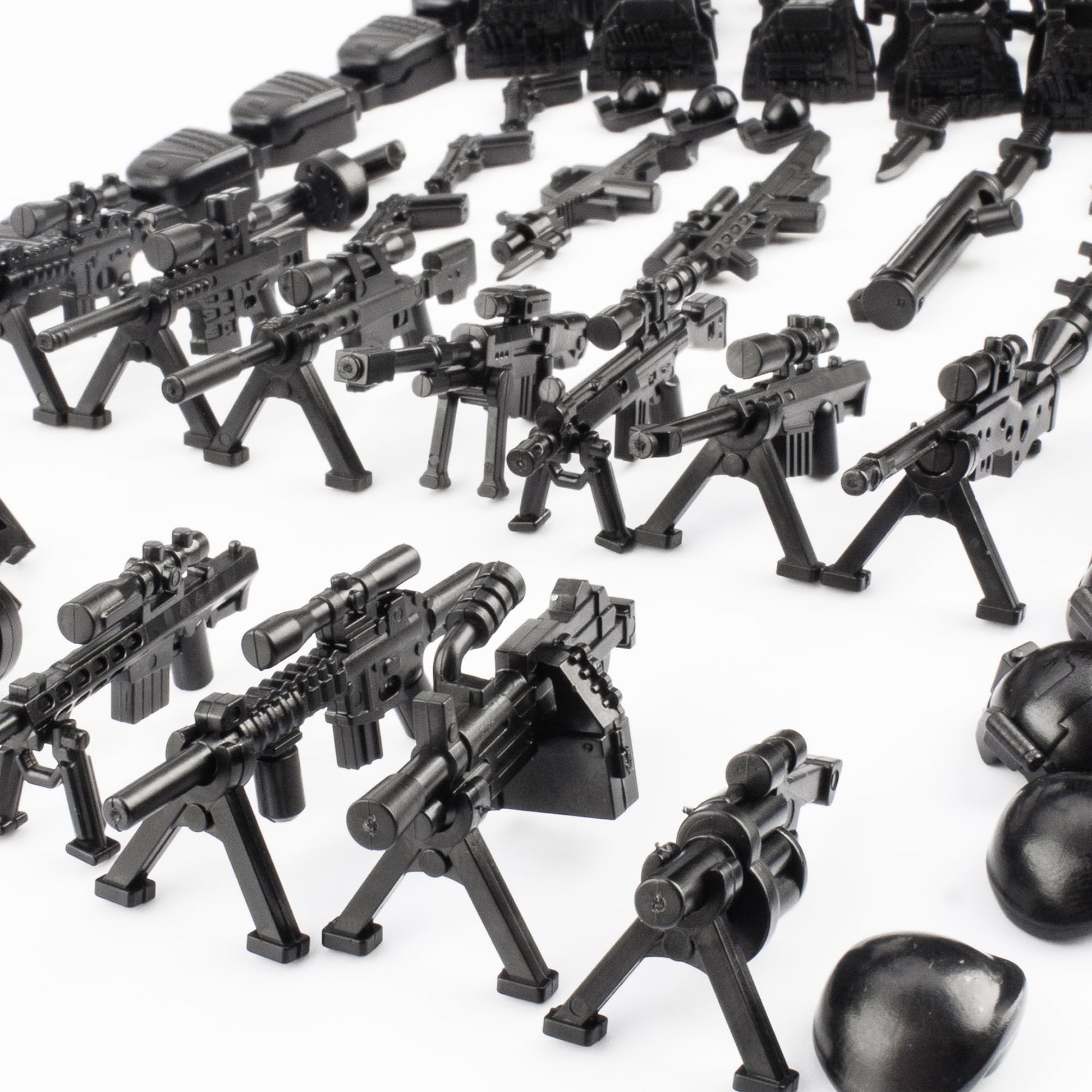 Buy now 83 Pcs Toy Soldiers Figures US Army Battle Toy Set - Weapons Pack Military Weapon Battle Building Blocks Compatible with Major Brand, 3 Years Old and up at indiglob india