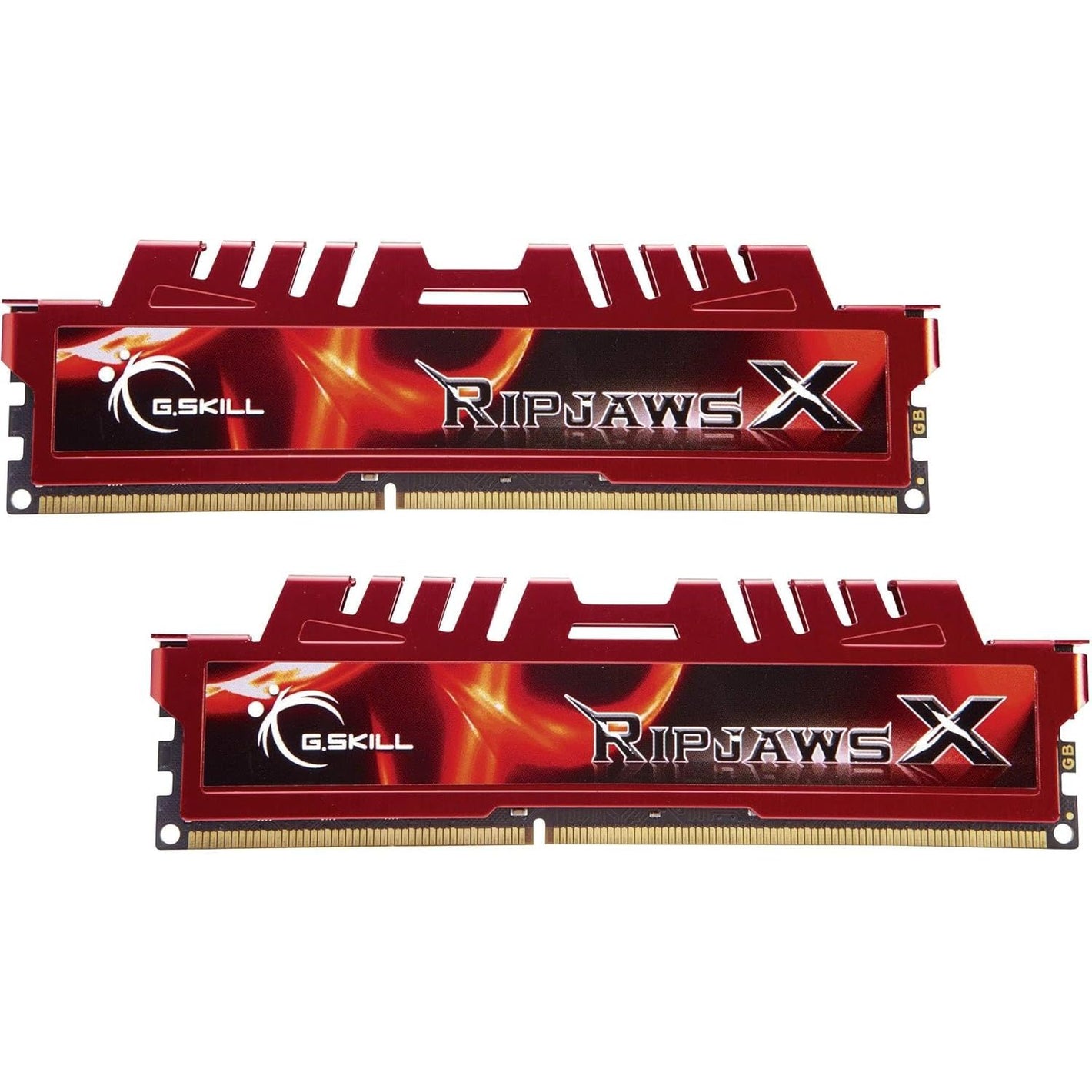 G.SKILL RipjawsX Series DDR3 RAM (XMP) 16GB (2x8GB) 1600MT/s CL10-10-10-30 1.50V Desktop Computer Memory U-DIMM (F3-12800CL10D-16GBXL)