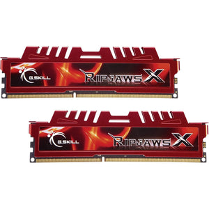 G.SKILL RipjawsX Series DDR3 RAM (XMP) 16GB (2x8GB) 1600MT/s CL10-10-10-30 1.50V Desktop Computer Memory U-DIMM (F3-12800CL10D-16GBXL)