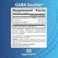 Jarrow Formulas GABA Soothe - 30 Veggie Caps - Supports Focus, Relaxation & Resistance to Stress - with Theanine & Ashwagandha Extract - 30 Servings