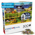 Buy now Buffalo Games - Charles Wysocki Gulls Nest 500 Piece Jigsaw for Adults at indiglob india