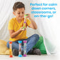 Buy now hand2mind Sensory Fidget Tubes, Sensory Toys, Travel Toys, Quiet Fidgets for Classroom, Calm Down Corner Supplies, Anxiety Relief Items for Kids, Toddler Stocking Stuffers, for Kids at indiglob india