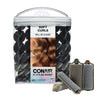 Conair Foam Hair Rollers - 48 Count, Assorted Colors - Heatless Curls, Overnight Curls, Foam Rollers with Storage Case - Black & Grey