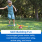 Buy now Fat Brain Toys 2-in-1 Musical Jump 'n Toss, Active Indoor/Outdoor Games for Kids Ages 4+, Fun Toys, Kids Activities at indiglob india