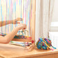 Buy now Melissa & Doug Wooden Multi-Craft Weaving Loom: Extra-Large Frame (22.75 x 16.5 inches) at indiglob india