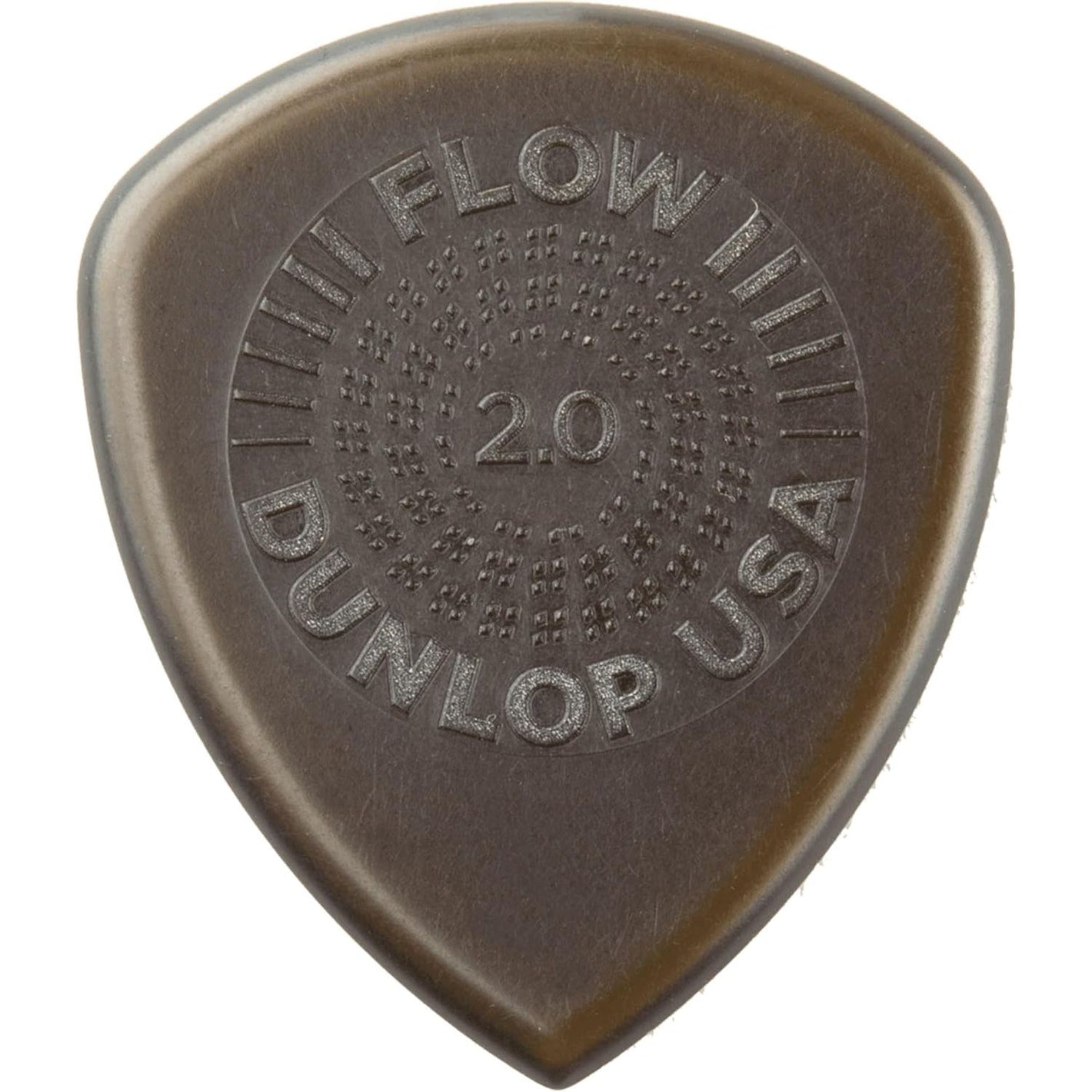 JIM DUNLOP Flow Standard Grip 2.0mm Guitar Picks (549P2.0)