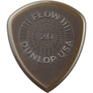 JIM DUNLOP Flow Standard Grip 2.0mm Guitar Picks (549P2.0)
