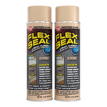 Buy now Flex Seal, 14 oz, Clear, Stop Leaks Instantly, Transparent Waterproof Rubber Spray On Sealant Coating, Perfect for Gutters, Wood, RV, Campers, Roof Repair, Skylights, Windows, and More Almond 14 oz (Pack of 2) at indiglob india