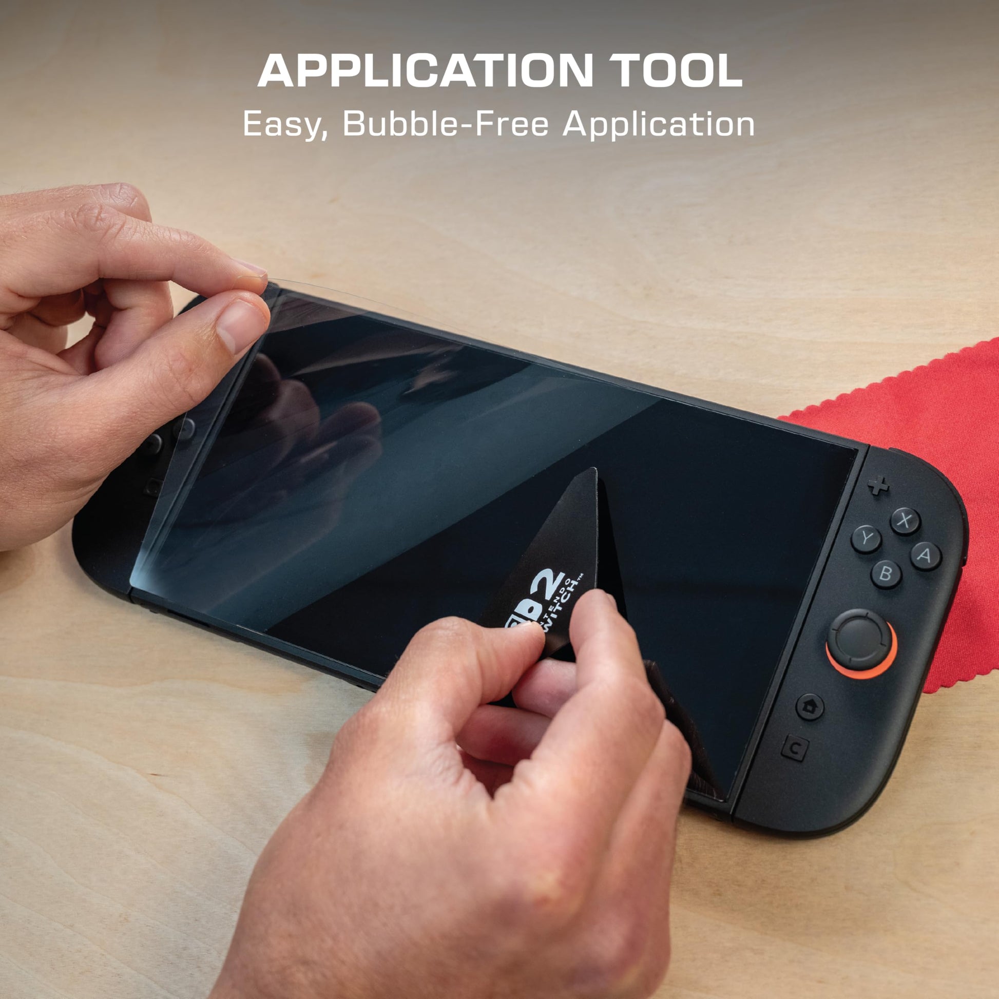 Buy now Turtle Beach PlayTrek Screen Protector Kit - Nintendo Switch 2, Anti-Blue Light, Easy Install, Screen Protector, Applicator Tool at indiglob india
