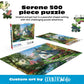 Buy now Buffalo Games – Little White Chapel Jigsaw Puzzle, 500 Piece Puzzle for Adults, Peaceful Church Landscape Art by Dominic Davison at indiglob india