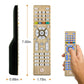 Buy now GE Universal Remote Control, Samsung TV Remote,Universal TV Remote for Roku TV, Vizio, LG, Sony, Sharp, Roku, Apple TV, TCL, Panasonic, Smart TVs, Streaming Players, Blu-ray, DVD, 4-Device, Gold,48845 at indiglob india