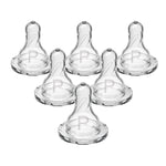 Buy now Dr. Brown’s Natural Flow Y-Cut Narrow Baby Bottle Silicone Nipple, Ideal for Thicker Liquids, 9m+, 100% Silicone Bottle Nipple, 6 Count 1 Preemie Flow, Slowest Flow, 0m+ at indiglob india