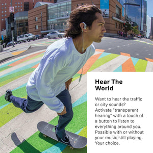 Sennheiser AMBEO Smart Headset (iOS) – Active Noise Cancellation, Transparent Hearing and 3D Sound Recording