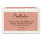SheaMoisture Bar Soap 6 Count for Troubled Skin African Black Soap Cleanser with Shea Butter 8 oz