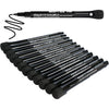 Magnetic Dry Erase Markers Fine Point Tip, 12 Colors White Board Markers Dry Erase Marker with Eraser Cap, Low Odor Whiteboard Markers Thin Marking for Kids Teachers Office School Supplies - Black Color(12 Pack)