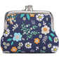 Cute Floral Buckle Coin Purses Vintage Pouch Kiss-lock Change Purse Wallets…