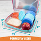 Bentology Lunch Box for Kids- Insulated, Waterproof, Durable Tote Bag Lunchbox fits Bento Boxes, Containers, Jars, Bottles- Keeps Food Hotter or Colder Longer- Back To School Reusable Sleeve For Girls