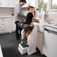 Buy now Step2 Mobile Helper, Toddler Step Stool & Tower Stand, Adjustable Height & Built-in Storage, Non-Slip Feet, Includes Safety Bar, Easy Wipe Down, for Kids 1.5+ Years Old at indiglob india