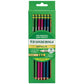Buy now Ticonderoga Wood-Cased Pencils, Pre-Sharpened, #2 HB Soft, Neon Colors, 10 Count at indiglob india