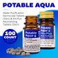 Buy now Potable Aqua Water Purification Tablets With PA Plus - Two 50 count Bottles at indiglob india