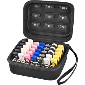 USB Flash Drive Case, Thumb Drive, Memory Card SD SDXC SDHC Card Holder Organizer, Electronic Accessories Storage Bag for SanDisk/SamData/Samsung/TOPESEL/PNY/Memory Stick/YubiKey (Box Only)