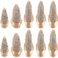 10pcs Halloween False Nail Alloy Gothic Punk Style Talon Claw Paw Finger Rings Cosplay Decoration (3 Sizes)